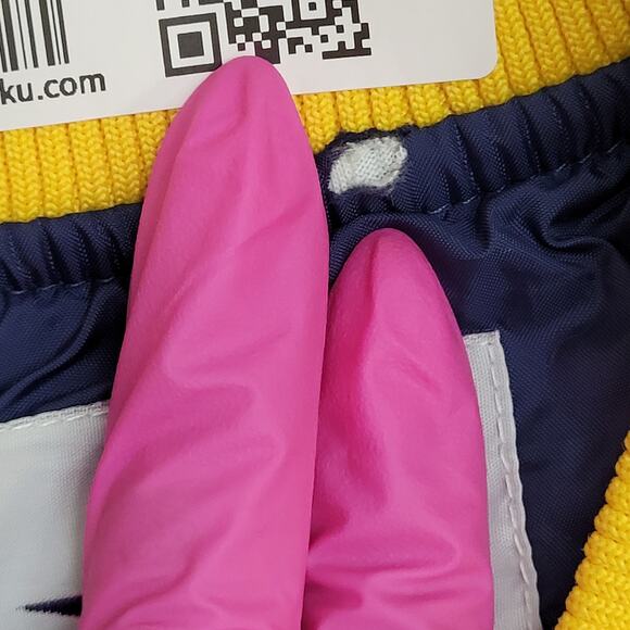 Vintage Eastbay Pullover Windbreaker Large 23x23 Boxy Blue - Picture 8 of 15